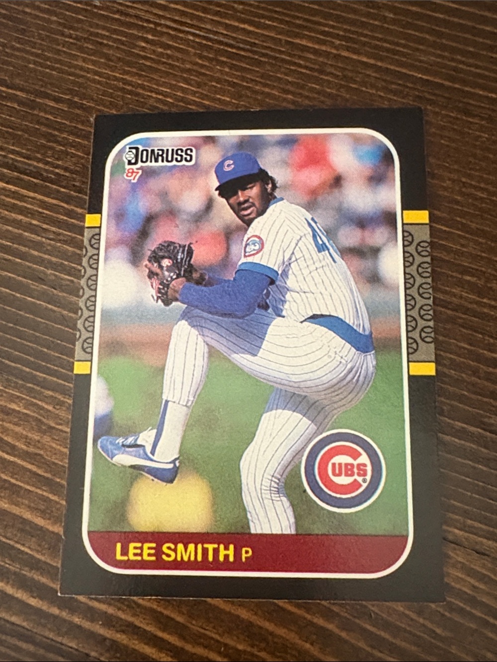 Donruss 1987 Lee Smith Chicago Cubs Baseball Card